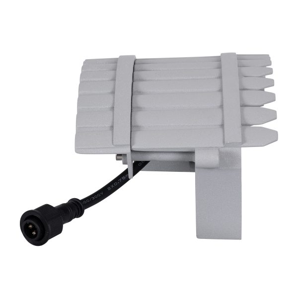 TREELIGHT-JINA 90691 Κυρτή Μπάρα Φωτισμού Wall Washer για Φυτά - Δέντρα LED 18W 1710lm 10° DC 24V Αδιάβροχο IP67 Φυσικό Λευκό 4500K Dimmable - Γκρι Ανθρακί - Μ29 x Π11 x Υ10.5cm - 3 Χρόνια Εγγύηση - Image 4