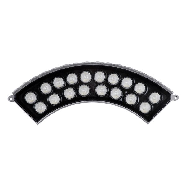 TREELIGHT-JINA 90692 Κυρτή Μπάρα Φωτισμού Wall Washer για Φυτά - Δέντρα LED 18W 1530lm 10° DC 24V Αδιάβροχο IP67 RGBW DMX512 Dimmable - Γκρι Ανθρακί - Μ29 x Π11 x Υ10.5cm - 3 Χρόνια Εγγύηση - Image 3
