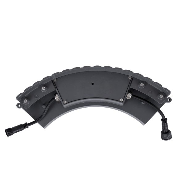 TREELIGHT-JINA 90694 Κυρτή Μπάρα Φωτισμού Wall Washer με Αντιθαμβωτική Γρίλια Ειδική για Φυτά - Δέντρα LED 18W 1710lm 10° DC 24V Αδιάβροχο IP67 L29 x W11 x H10.5cm Φυσικό Λευκό 4500K - Γκρι Ανθρακί - 3 Years Warranty - Image 5