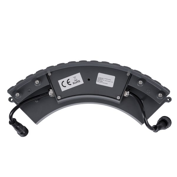 TREELIGHT-JINA 90695 Κυρτή Μπάρα Φωτισμού Wall Washer με Αντιθαμβωτική Γρίλια Ειδική για Φυτά - Δέντρα LED 18W 1530lm 10° DC 24V Αδιάβροχο IP67 L29 x W11 x H10.5cm RGBW DMX512 - Γκρι Ανθρακί - 3 Years Warranty - Image 5