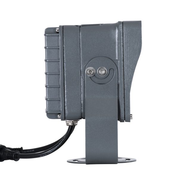 FLOOD-XENA 90700 Προβολέας Σποτ Wall Washer με Αντιθαμβωτική Γρίλια LED 48W 4080lm 10° DC 24V Αδιάβροχο IP65 RGBW DMX512 Dimmable - Γκρι Ανθρακί - Μ17.5 x Π12.5 x Υ18cm - 3 Χρόνια Εγγύηση - Image 3