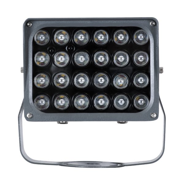 FLOOD-XENA 90700 Προβολέας Σποτ Wall Washer με Αντιθαμβωτική Γρίλια LED 48W 4080lm 10° DC 24V Αδιάβροχο IP65 RGBW DMX512 Dimmable - Γκρι Ανθρακί - Μ17.5 x Π12.5 x Υ18cm - 3 Χρόνια Εγγύηση - Image 5