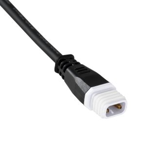 90703 Ταχυσύνδεσμος Τροφοδοσίας για Wall Washer IP65 – 2 Καλώδια +/- σε Power Connector 2 PIN Male για Μονόχρωμα Wall Washer