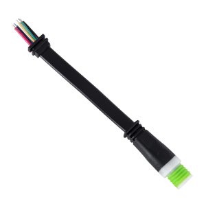 90708 Ταχυσύνδεσμος Τροφοδοσίας για Wall Washer Tuber – 5 Καλώδια +/- σε Power Connector 5 PIN Male για Πολύχρωμα RGB+RGBW Tuber