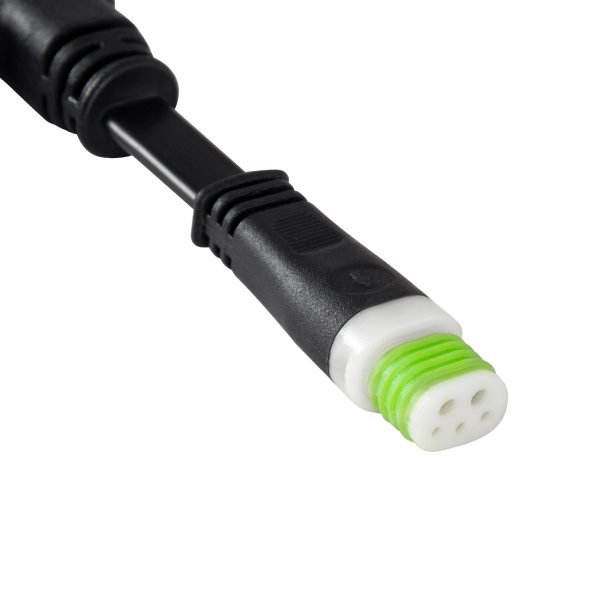 90709 Ταχυσύνδεσμος Τροφοδοσίας T για Wall Washer Tuber - 2 Καλώδια +/- σε Power Connector 5 PIN Male & Power Connector 5 PIN Female για Πολύχρωμα RGB+RGBW Tuber - Image 3