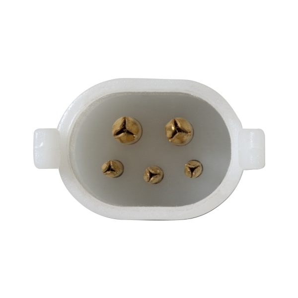 90712 Ταχυσύνδεσμος Τροφοδοσίας για Wall Washer IP65 - 5 Καλώδια +/- σε Power Connector 5 PIN Female για Πολύχρωμα RGB+RGBW - Image 3