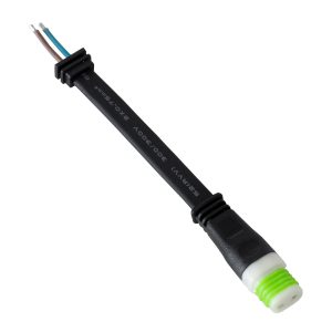 90713 Ταχυσύνδεσμος Τροφοδοσίας για Wall Washer IP65 – 2 Καλώδια +/- σε Power Connector 2 PIN Male για Μονόχρωμα Wall Washer