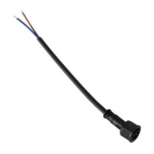90715 Ταχυσύνδεσμος Τροφοδοσίας για Wall Washer IP65 – 2 Καλώδια +/- σε Power Connector 2 PIN Male για Μονόχρωμα Wall Washer