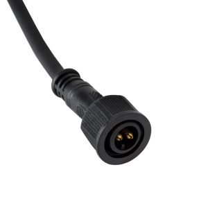 90715 Ταχυσύνδεσμος Τροφοδοσίας για Wall Washer IP65 – 2 Καλώδια +/- σε Power Connector 2 PIN Male για Μονόχρωμα Wall Washer