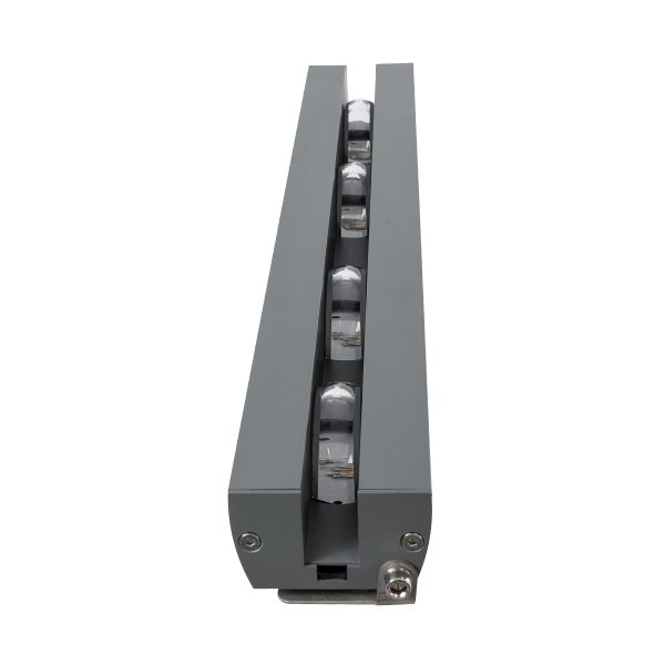 WINDOW-ARTE 90722 Φωτιστικό Ανάδειξης Παραθύρων Window Light LED 36W 3060lm 8x180° DC 24V Αδιάβροχο IP67 Πορτοκαλί 2200K Dimmable - Γκρι Ανθρακί - Μ25 x Π7 x Υ4.5cm - 3 Χρόνια Εγγύηση - Image 3