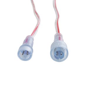 CON-NEONIO 90769 Σετ Αδιάβροχων IP68 Καλωδίων Σύνδεσης για όλες τις NEONIO Digital Neon Flex LED 14.4W/m 12VDC – Διάφανα – Φ1.5 x Μήκος Καλωδίου 15cm