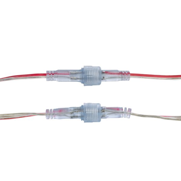 CON-NEONIO 90769 Σετ Αδιάβροχων IP68 Καλωδίων Σύνδεσης για όλες τις NEONIO Digital Neon Flex LED 14.4W/m 12VDC - Διάφανα - Φ1.5 x Μήκος Καλωδίου 15cm - Image 4