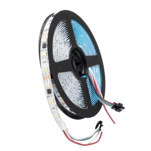 DIGIPRO 90773 Ψηφιακή Pixel Addressable Ταινία LED 12W/m 1200lm/m 120° DC 12V IP20 60 x SMD 5050 Chip/m 20 x Pixel/m Πολύχρωμο RGBW+WW Dimmable SPI/TTL Protocol IC TM1814/UCS1912/UCS2912 – Μ500 x Π1 x Υ0.2cm – Ρολό 5 Μέτρων – 5 Χρόνια Εγγύηση
