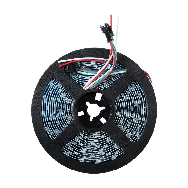 DIGIPRO 90773 Ψηφιακή Pixel Addressable Ταινία LED 12W/m 1200lm/m 120° DC 12V IP20 60 x SMD 5050 Chip/m 20 x Pixel/m Πολύχρωμο RGBW+WW Dimmable SPI/TTL Protocol IC TM1814/UCS1912/UCS2912 - Μ500 x Π1 x Υ0.2cm - Ρολό 5 Μέτρων - 5 Χρόνια Εγγύηση - Image 3