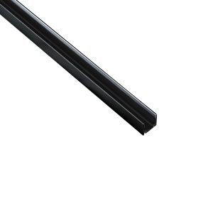 ALP-13S NEONIO 90775-3M Επιφανειακό Προφίλ Αλουμινίου για Ταινίες LED NEONIO- Μαύρο – Μ300 x Π1.2 x Υ1.3cm