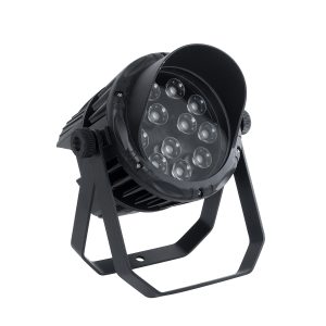FLOOD-KARA 90820 Προβολέας Σποτ Wall Washer με Αντιθαμβωτική Γρίλια LED 54W 5940lm 5° DC 24V Αδιάβροχο IP67 RGBW DMX512 Dimmable – Γκρι Ανθρακί – Μ28 x Π32 x H27cm – 3 Χρόνια Εγγύηση