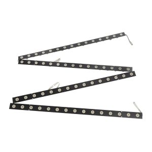 90830 4 x Digital Pixel Addressable Facade Aluminum Bars – 4 x Ψηφιακές Μπάρες Αλουμινίου Πρόσοψης Κτιρίων LED SMD 3535 45W 60LED 60PIXEL SPI/TTL Protocol IC UCS512B 2700lm 120° DC 12V IP67 RGB – Μαύρο Σώμα – Μ400 x Π4.5 x Υ3.6cm – 4 Μπάρες