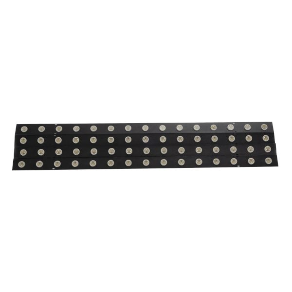90830 4 x Digital Pixel Addressable Facade Aluminum Bars - 4 x Ψηφιακές Μπάρες Αλουμινίου Πρόσοψης Κτιρίων LED SMD 3535 45W 60LED 60PIXEL SPI/TTL Protocol IC UCS512B 2700lm 120° DC 12V IP67 RGB - Μαύρο Σώμα - Μ400 x Π4.5 x Υ3.6cm - 4 Μπάρες - Image 2