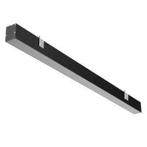 ORION 61030-W Γραμμικό Φωτιστικό Τοίχου – Απλίκα Linear LED CCT 72W 8600lm 120° AC 220-240V Μ120 x Π5.5 x Υ7cm – Εναλλαγή Φωτισμού μέσω Τηλεχειριστηρίου All In One Ψυχρό 6000k+Φυσικό 4500k+Θερμό 2700k Dimmable – Μαύρο – 3 Years Warranty