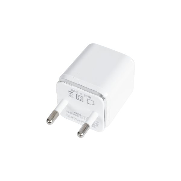 79701 Φορτιστής Πρίζας Charger 1x Type-A USB Port 1.0 & 1x Type-A USB Port 2.1 For IPad DC 5V 3.1A Max 15W - Image 2