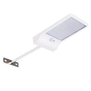 71467 Αυτόνομο Ηλιακό Φωτιστικό Τοίχου Λευκό LED SMD 4W 550lm με Ενσωματωμένη Μπαταρία 2200mAh – Φωτοβολταϊκό Πάνελ – Βάση Στήριξης – Αισθητήρα Ημέρας-Νύχτας PIR Αισθητήρα Κίνησης Αδιάβροχο IP65 Ψυχρό Λευκό 6000K
