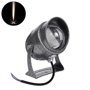 SPOT-XENIA 90633 Αρχιτεκτονικό Σποτ Φωτισμου LED 16W 1520lm 3° DC 24V Αδιάβροχο IP65 Φυσικό Λευκό 4500K Dimmable – Γκρι Ανθρακί – Μ9 x Π9 x Υ12cm – 3 Χρόνια Εγγύηση