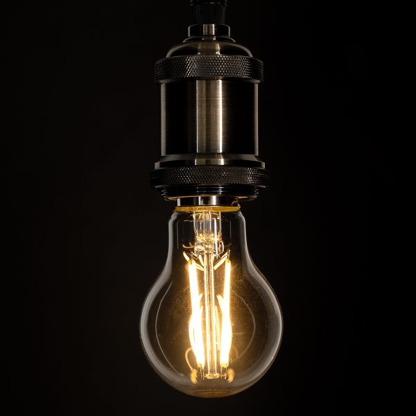 99007 Λάμπα LED Long Filament E27 A60 Γλόμπος 8W 800lm 360° AC 220-240V IP20 Φ6 x Υ10.5cm Θερμό Λευκό 2700K με Διάφανο Γυαλί - Dimmable - 3 Χρόνια Εγγύηση - Image 4
