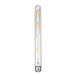 99020 Λάμπα LED Long Filament E27 T30 Σωλήνας 8W 800lm 360° AC 220-240V IP20 Φ3 x Υ30cm Θερμό Λευκό 2700K με Διάφανο Γυαλί – Dimmable – 3 Years Warranty