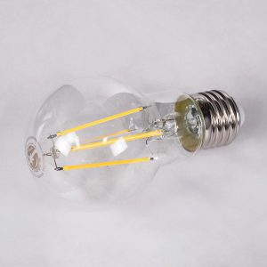 99053 Λάμπα LED Long Filament E27 A60 Γλόμπος 10W 1100lm 360° AC 220-240V IP20 Φ6 x Υ10.5cm Φυσικό Λευκό 4000K με Διάφανο Γυαλί – Dimmable – 3 Χρόνια Εγγύηση