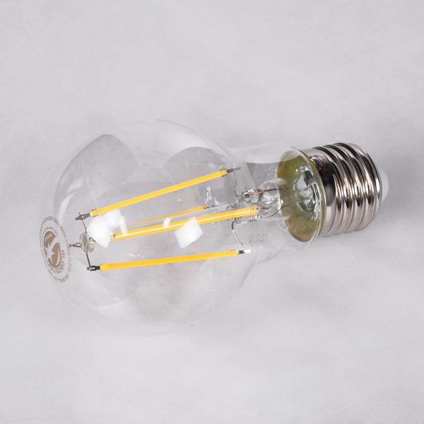 99053 Λάμπα LED Long Filament E27 A60 Γλόμπος 10W 1100lm 360° AC 220-240V IP20 Φ6 x Υ10.5cm Φυσικό Λευκό 4000K με Διάφανο Γυαλί - Dimmable - 3 Χρόνια Εγγύηση - Image 2