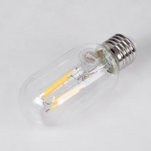 99057 Λάμπα LED Long Filament E27 T45 Σωλήνας 4W 440lm 360° AC 220-240V IP20 Φ4.5 x Υ11cm Φυσικό Λευκό 4000K με Διάφανο Γυαλί – Dimmable – 3 Years Warranty