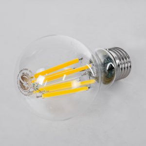 99087 Λάμπα LED Long Filament E27 A60 Γλόμπος 7W 1470lm 360° AC 220-240V IP20 Φ6 x Υ11cm Θερμό Λευκό 2700K με Διάφανο Γυαλί – Pro Series 210lm/W – A Ενεργειακή Κλάση – 3 Χρόνια Εγγύηση