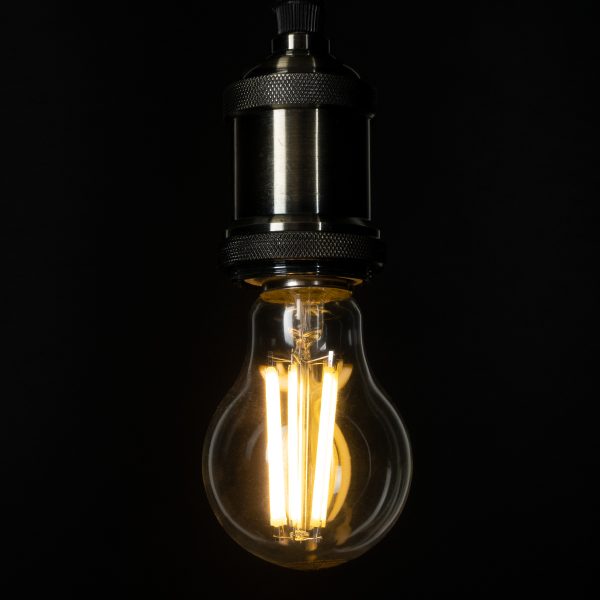 99087 Λάμπα LED Long Filament E27 A60 Γλόμπος 7W 1470lm 360° AC 220-240V IP20 Φ6 x Υ11cm Θερμό Λευκό 2700K με Διάφανο Γυαλί - Pro Series 210lm/W - A Ενεργειακή Κλάση - 3 Χρόνια Εγγύηση - Image 4