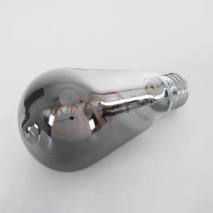 99145 Λάμπα LED Soft S Spiral Filament E27 ST64 Αχλάδι 4W 280lm 360° AC 220-240V IP20 Φ6.4 x Υ14cm Θερμό Λευκό 2700K με Φιμέ Γυαλί Dimmable – 3 Χρόνια Εγγύηση