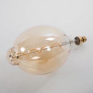 99170 Λάμπα LED Soft S Spiral Filament E27 BT180 MANGOS Γλόμπος 6W 420lm 360° AC 220-240V IP20 Φ18 x Υ39cm Ultra Θερμό Λευκό 2200K με Μελί Γυαλί – Dimmable – 3 Years Warranty
