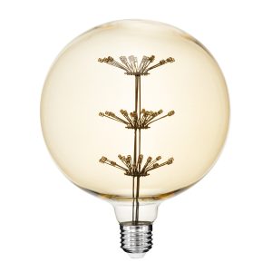 99210 Λάμπα LED MTX Diode HP E27 BLL150 MTX BALLOON Γλόμπος 1.6W 140lm 360° AC 220-240V IP20 Φ15 x Υ19.5cm Ultra Θερμό Λευκό 2200K με Μελί Γυαλί – 3 Χρόνια Εγγύηση