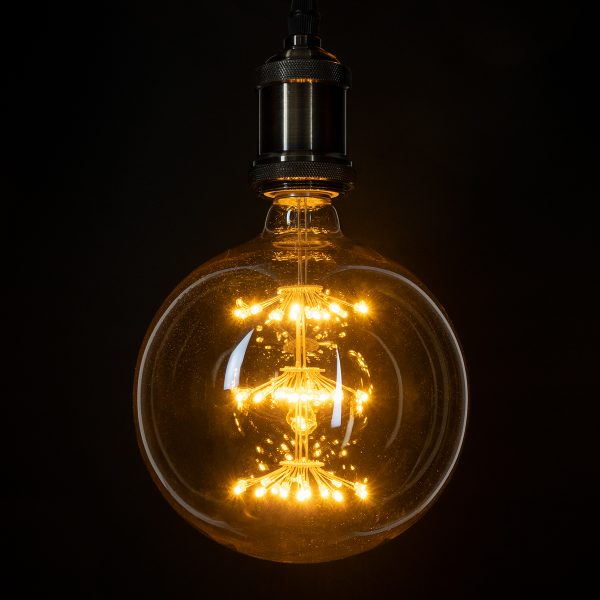 99210 Λάμπα LED MTX Diode HP E27 BLL150 MTX BALLOON Γλόμπος 1.6W 140lm 360° AC 220-240V IP20 Φ15 x Υ19.5cm Ultra Θερμό Λευκό 2200K με Μελί Γυαλί - 3 Χρόνια Εγγύηση - Image 4
