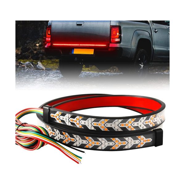 81735 Car Backlit LED Strip Εύκαμπτη Ταινία 150cm Σήμανσης DRL Αυτοκινήτου 3 Προγραμμάτα Φωτισμού LED SMD 5050 12W DC 9-30V Αδιάβροχη IP65 Πορτοκαλί - Κόκκινο - 2 Χρόνια Εγγύηση - Image 5