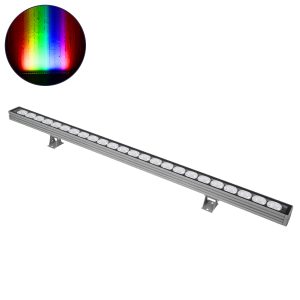 WASHER-JAVIA 90557 Μπάρα Φωτισμού Wall Washer LED 48W 3840lm 5° DC 24V Αδιάβροχο IP67 RGBW DMX512 Dimmable – Γκρι Ανθρακί – Μ100 x Π5.2 x Υ3.6cm – 3 Χρόνια Εγγύηση
