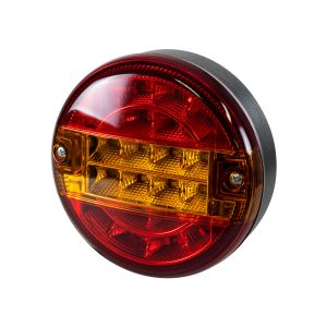 79926 Φανάρι Universal για Τρέιλερ LED 10W – DC 12V – Κόκκινο – Πορτοκαλί – Αδιάβροχο IP66 – Φ13.5 x Υ5.5cm – 2 Χρόνια Εγγύηση