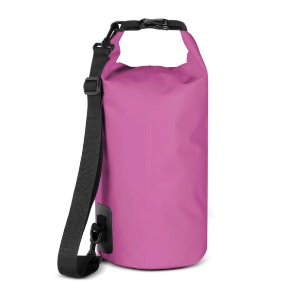 Αδιάβροχο Σακίδιο Ώμου 10L PVC Ροζ - Image 4