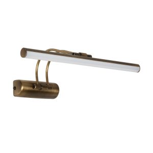REFINE 203-0186 Φωτιστικό Τοίχου – Απλίκα LED 7W 640lm 120° AC 220-240V IP44 Θερμό Λευκό Μπρονζέ – Μ35 x Π25 x Υ9cm – 2 Xρόνια Εγγύηση