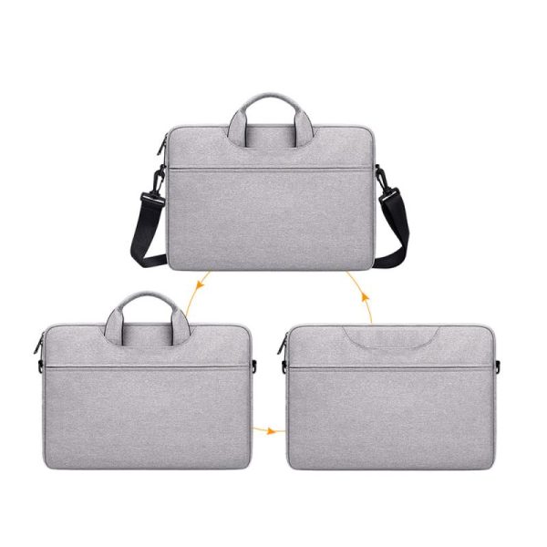 Θήκη Devia Justyle Hand Bag για MacBook 13.3''/ Pro 13.3''/ Pro 14.2'' Μαύρο - Image 3