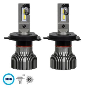 85642 H4 E30 Line KIT Βασικού Φωτισμού Αυτοκινήτου & Φορτηγού 3nd Generation Can-Bus Series LED CREE CXB 150W 21000lm DC 9-32V Αδιάβροχο IP66 Ψυχρό Λευκό 6000K