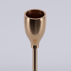 ISABELLA 35104 Κηροπήγιο Μεταλλικό Χάλκινο Φ10 x Υ28.5cm