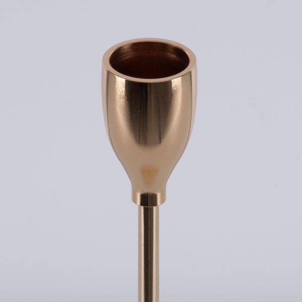 ISABELLA 35104 Κηροπήγιο Μεταλλικό Χάλκινο Φ10 x Υ28.5cm
