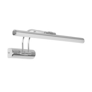 REFINE 203-0187 Φωτιστικό Τοίχου – Απλίκα LED 7W 640lm 120° AC 220-240V IP44 Θερμό Λευκό Χρώμιο – Μ35 x Π25 x Υ9cm – 2 Xρόνια Εγγύηση