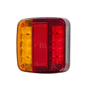 79930 Ζευγάρι Universal Φανάρια για Τρέιλερ LED – DC 12V – Κόκκινο – Πορτοκαλί – Λευκό – Αδιάβροχα IP66 – Μ10.3 x Π10.3 x Υ3cm – 1 Χρόνο Εγγύηση