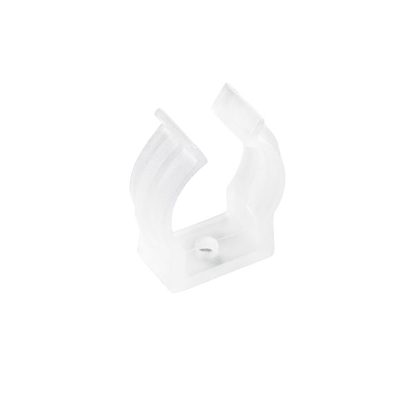 CON-NEONIO 90778 Βάση Στήριξης Ω για την NEONIO Digital Neon Flex LED 14.4W/m 12VDC με Π2 x Υ2cm - Διάφανο - Μ2.3 x Π2 x Υ2.7cm