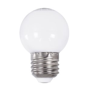 76091 Λάμπα LED E27 G45 Γλομπάκι 3W 255lm 260° AC 220-240V IP20 Φ4.5 x Υ6.9cm Φυσικό Λευκό 4500K – 2 Years Warranty